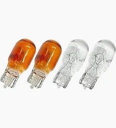 OSRAM T13 SIGNAL BULB ORANGE CLEAR 12V10W